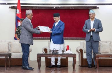 फलाम खानी खुलेपछि बेलीब्रीजको लागि स्वदेशमै कच्चापदार्थ— प्रधानमन्त्री