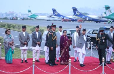 कोप २९ मा सहभागी हुन राष्ट्रपति पौडेल अजरबैजान प्रस्थान, क्षतिपूर्तिको दावीलाई गम्भीर रुपमा उठाउने नेपालको तयारी