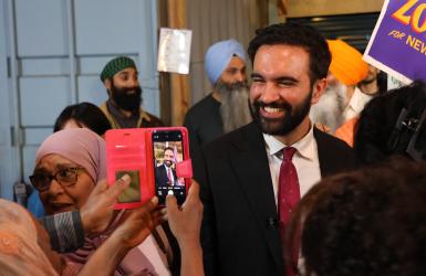 जोह्रान माम्दानीद्धारा मेयरको प्राइमरी चुनाबमा उम्मेद्धारी घोषणा