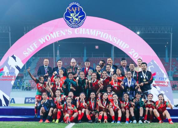 इतिहास बनाउन फेरी चुक्यो महिला फुटबल