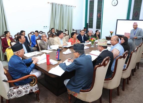 कोप–२९ मा जलवायु न्यायका विषय सशक्तरुपमा आवज उठाउन प्रधानमन्त्रीको आग्रह